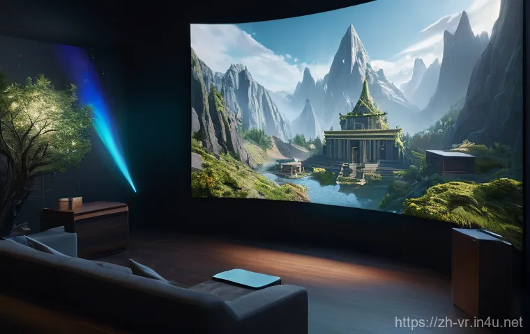 VR 개발 플랫폼 - **Prompt 1: Unity - The VR Swiss Army Knife**
    A contemporary, realistic illustration of a focuse...