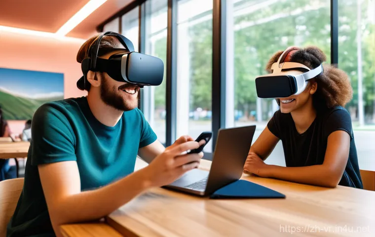 VR 개발 플랫폼 - **Prompt 2: Unreal Engine - Crafting Cinematic VR**
    An awe-inspiring, hyper-realistic digital pa...