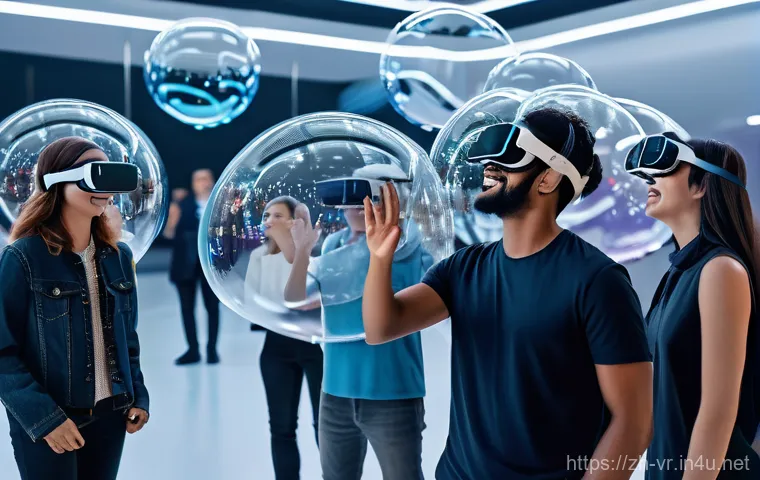 가상현실의 윤리 문제 - **Prompt: "A person in comfortable, everyday clothes (like a hoodie and jeans) sits on the edge of a...