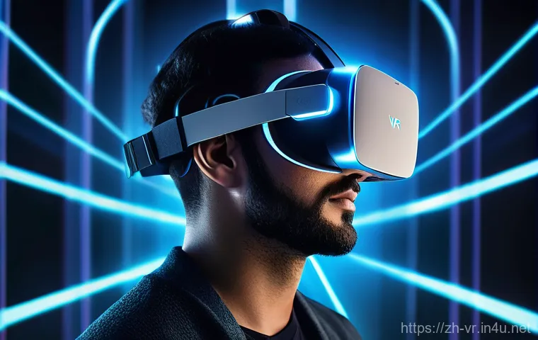 VR 네트워크 최적화 - **Prompt 1: Seamless Wireless VR Experience at Home**
    "A young adult, casually dressed in a comf...